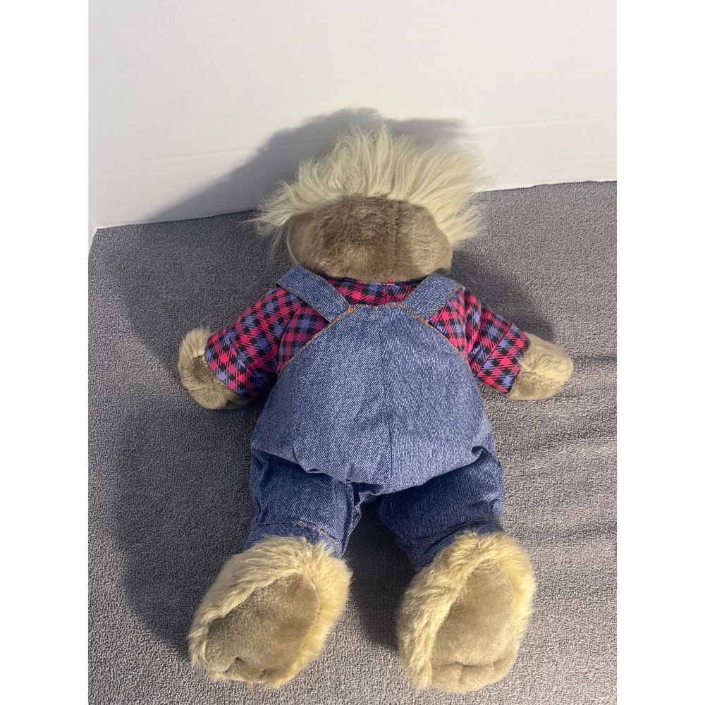 Dubba Plush Bear Overalls Shirt Sunglasses Stuffed Animal‎ Toy Character - Picture 2 of 4